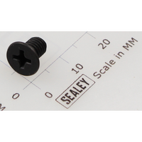 Sealey Csk phillips machine screw m5x8 black MSC58.SB