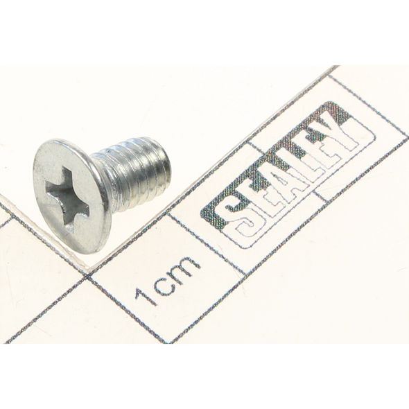 Sealey Csk phillips machine screw m6x10 (single)