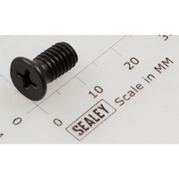 Sealey Csk phillips machine screw m6x12 black MSC612.SB