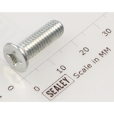 Sealey Csk phillips machine screw m6x20 (single) MSC620.S