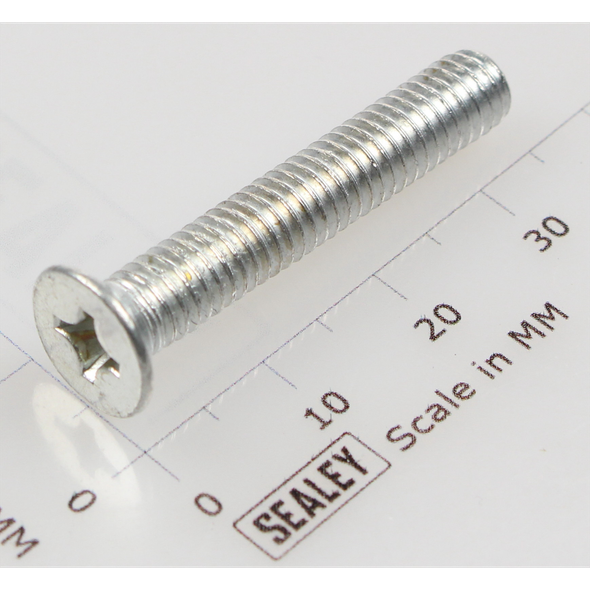 Sealey Csk phillips machine screw m6x35 (single)