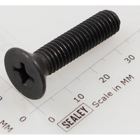 Sealey Csk phillips machine screw m8x35 black MSC835.SB