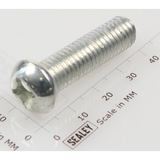 Sealey Machine screw pan head phillips m10x35mm (single) MSP1035.S