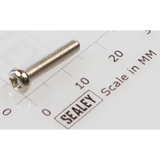Sealey Machine screw pan head phillips m3x14mm (single) MSP314.S