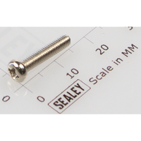 Sealey Machine screw pan head phillips m3x14mm (single) MSP314.S