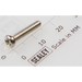 Sealey Machine screw pan head phillips m3x14mm (single)