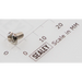 Sealey Machine screw pan head phillips m3x5mm (single)