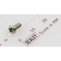 Sealey Machine screw pan head phillips m3x6mm (single MSP36.S
