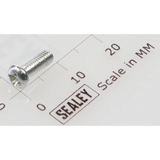 Sealey Machine screw pan head phillips m3x8mm (single) MSP38.S