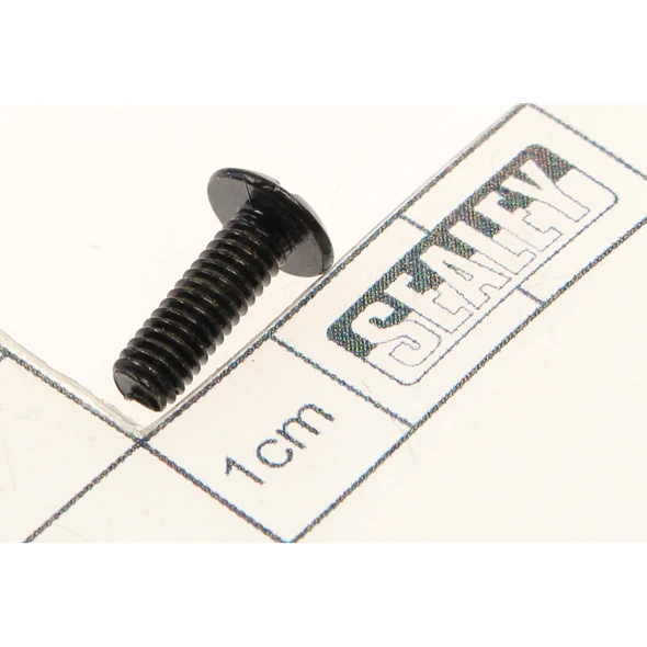 Sealey Machine screw pan head phillips m4x12mm black