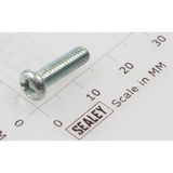 Sealey Machine screw pan head phillips m4x14mm (single) MSP414.S