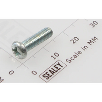 Sealey Machine screw pan head phillips m4x14mm (single) MSP414.S
