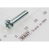 Sealey Machine screw pan head phillips m4x18mm (single) MSP418.S