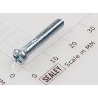 Sealey Machine screw pan head phillips m4x22mm (single) MSP422.S