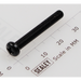 Sealey Machine screw pan head phillips m4x30mm black