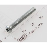 Sealey Machine screw pan head phillips m4x30mm (single) MSP430.S