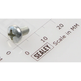 Sealey Machine Screw Pan Head Phillips M4 X 6mm MSP46.S