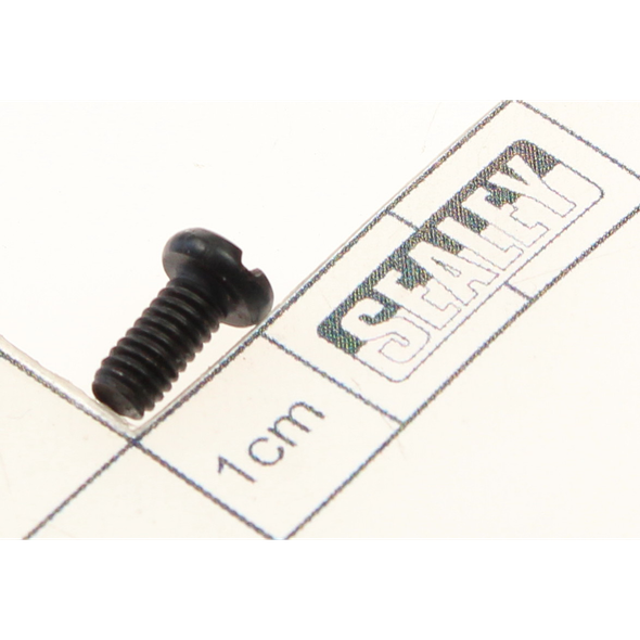 Sealey Machine screw pan head phillips m4x8mm black