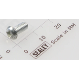 Sealey Machine screw pan head phillips m4x8mm (single) MSP48.S