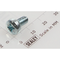 Sealey Machine screw pan head phillips m5x10mm (single) MSP510.S