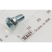 Sealey Machine screw pan head phillips m5x10mm (single)