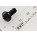 Sealey Machine screw pan head phillips m5x12mm black