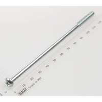 Sealey Machine screw pan head phillips m5x122mm (single) MSP5122.S