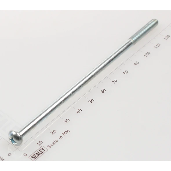 Sealey Machine screw pan head phillips m5x122mm (single)