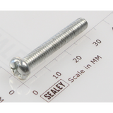 Sealey Machine screw pan head phillips m5x30mm (single) MSP530.S