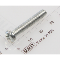 Sealey Machine screw pan head phillips m5x30mm (single) MSP530.S