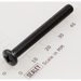 Sealey Machine screw pan head phillips m5x45mm black