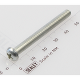 Sealey Machine screw pan head phillips m5x50mm (single) MSP550.S