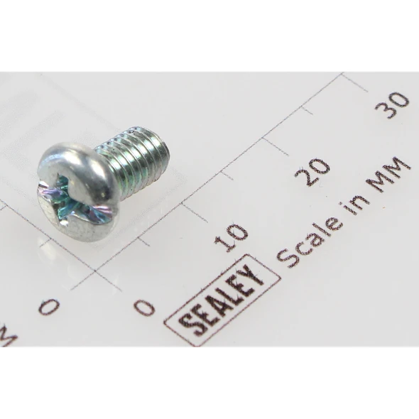 Sealey Machine screw pan head phillips m5x8mm (single)