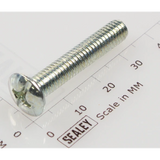 Sealey Machine screw pan head phillips m6x32mm (single) MSP632.S