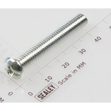 Sealey Machine Screw Pan Head M6 x 40mm MSP640.S