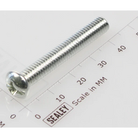 Sealey Machine Screw Pan Head M6 x 40mm MSP640.S