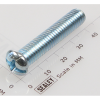 Sealey Machine screw pan head phillips m8x38mm (single) MSP838.S