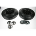 Sealey Wheel,fixed (w/fixings)(pair)(200x25x50)