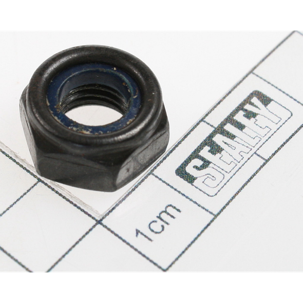 Sealey Nyloc nut m10 black(single)