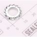 Sealey Wave Spring Washer 8mm