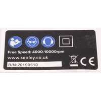 Sealey Data Label OS400.45