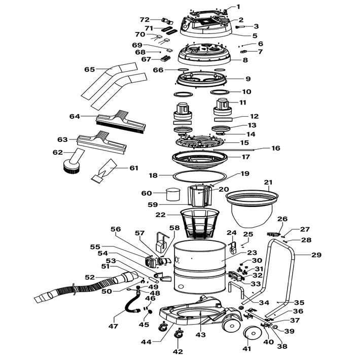 Sealey Fixed Wheel