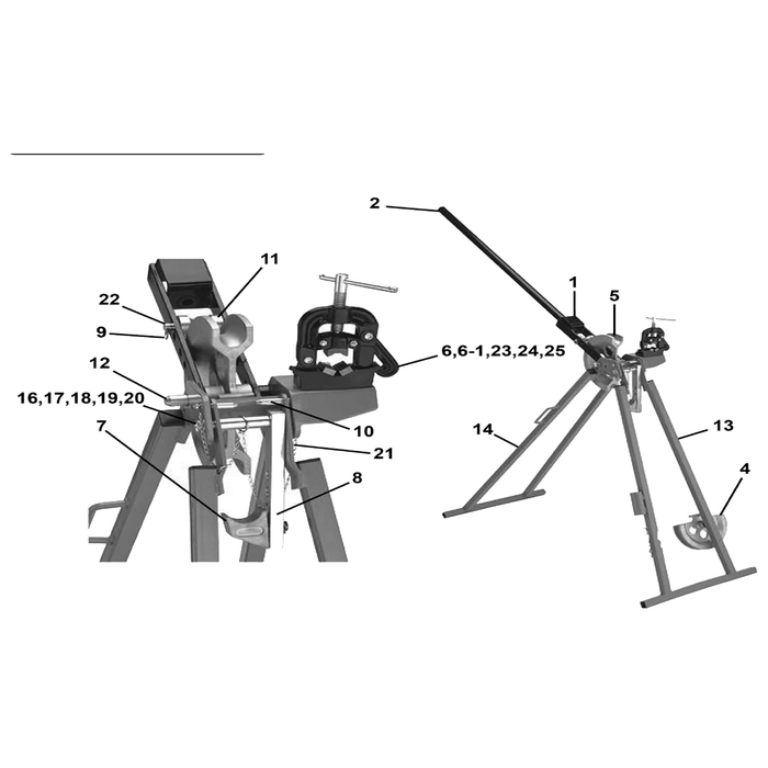 Sealey Stop block bar