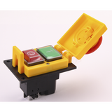 Sealey switch, on/off press button c/w emergancy stop cover PDM240F.V2-54
