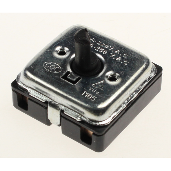 Sealey switch, on/off rotary w/o knob (10A-250V)