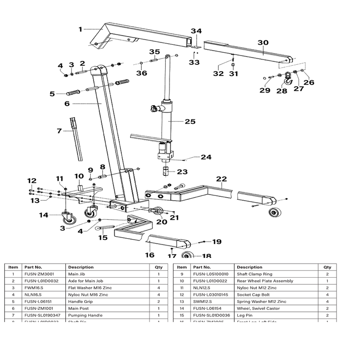 Sealey Pumping Handle