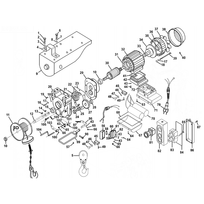 Sealey Pulley Assembly