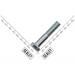 Sealey Hex Head Bolt M12 x 60mm