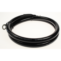 Sealey Battery cable (black) 1m '4awg' PI1100.04