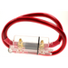 Sealey Battery cable with fuse case (red) 1m '2awg'